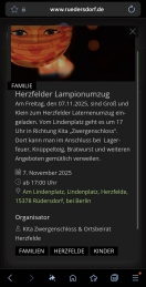 Foto: Falsche Info auf der Gemeindeseite 